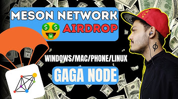 Meson Network | GaGa Node | Mine On Any Device