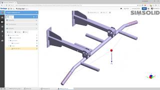 How to create a remote load in SIMSOLID