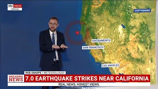 Tsunami warning lifted for California