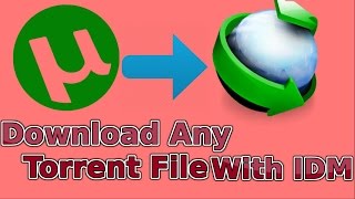 Download Any Torrent File with IDM screenshot 5