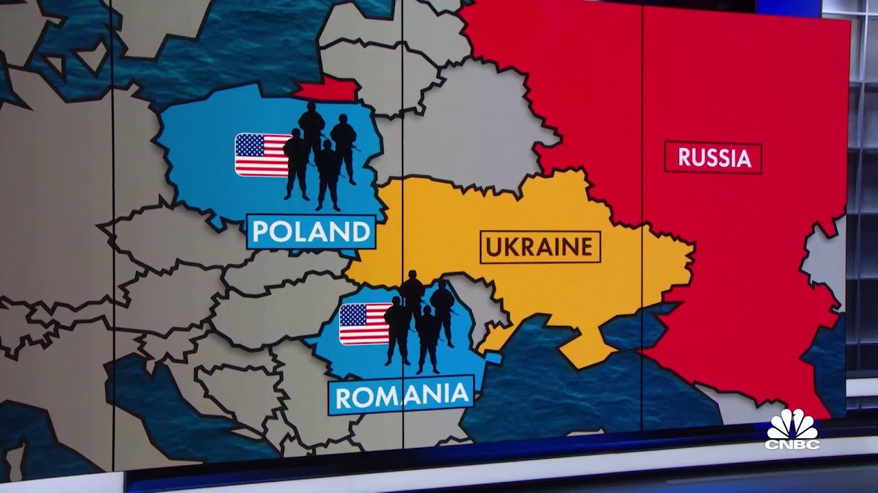 President Joe Biden sends troops to Europe, but not Ukraine