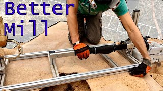 Making a better Chainsaw Mill  3 Simple Mods