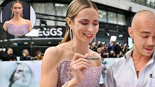 Emily Blunt Turned the Red Carpet Into a Fashion Masterpiece at Disclosure Day Red Carpet!