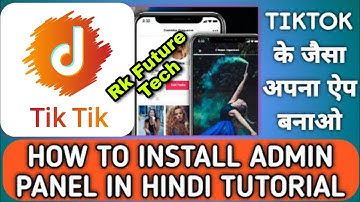 How to setup Tic Tic Admin panel || Complete Setup By Rk Future Tech.