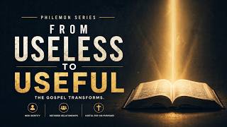 5.24.26 Useless to Useful - Philemon 12-16 (part 2)