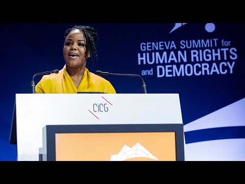 Fadzayi Mahere The Tragedy Of Zimbabwe 2023 Geneva Summit