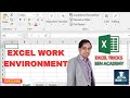 Introduction to the Excel Work Environment for Beginners
