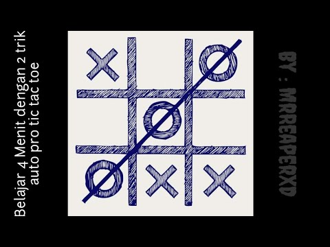 GGWP..!!? Trik main tic Tac toe nonton 4 menit langsung pro.