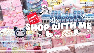 Shop with me at Sanrio x Miniso (shopping for blind boxes, kawaii finds, everyday stuffs) + HAUL