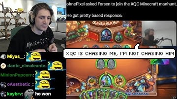 xQc Realizes Forsen Owns Him