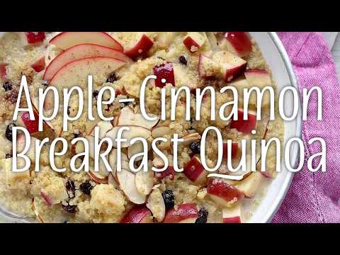 Apple-Cinnamon Breakfast Quinoa