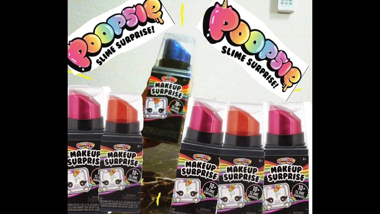 UNBOXED! New Poopsie slime rainbow surprise makeup slime!
