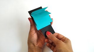 Photo Water Fall Card Tutorial | How To Make WaterFall Card making easy | Scrapbook making | DIY