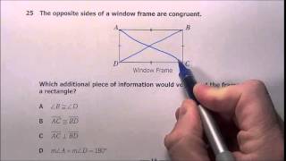2008 Geometry SOL #25