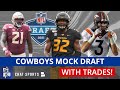 NFL Mock Draft WITH TRADES: Dallas Cowboys 7-Round Draft For The 2021 NFL Draft