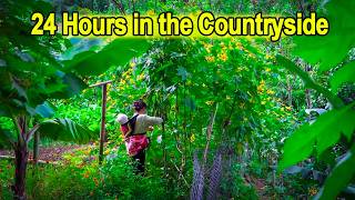 24 Hours in the Countryside | Ly and Duong's Simple Happiness | Daily Life with Ly Thi Ly