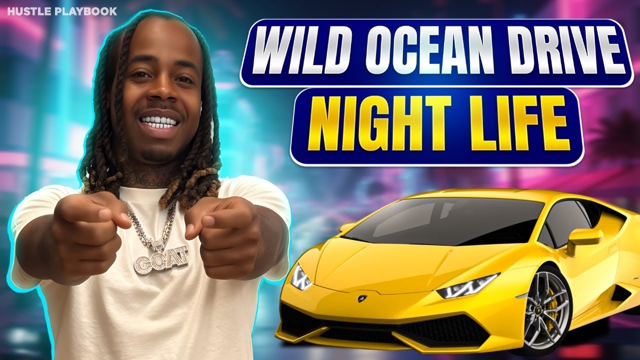 🔥WILD ocean drive day life - HOW To see  south Miami Beach at its best
