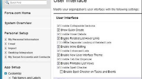 Salesforce User Interface - Collapsible Sections