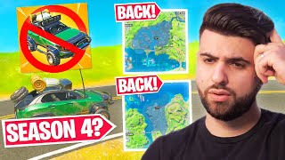 Cars are DELAYED... but POI's are FINALLY Back! (New Fortnite Update)