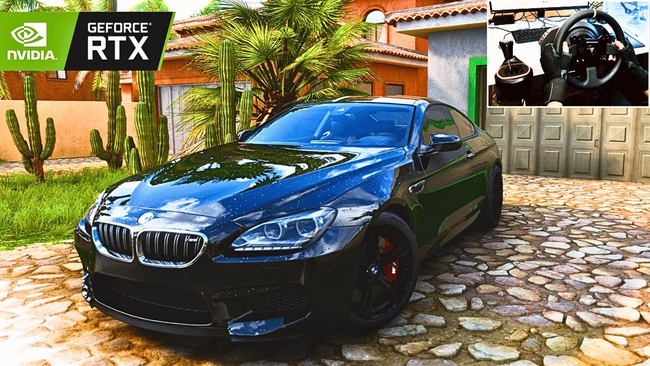 BMW M6 The Black Queen | Forza Horizon 5 | Thrustmaster Tx gameplay # ...