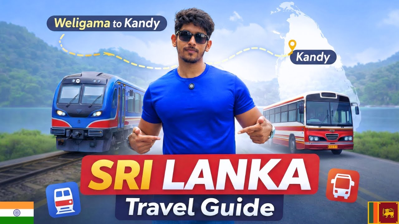 Weligama Se Kandy Ka Complete Travel Guide Train Ya Bus? Kandy Jane Ka BEST Tarika Travel Hack 🔥