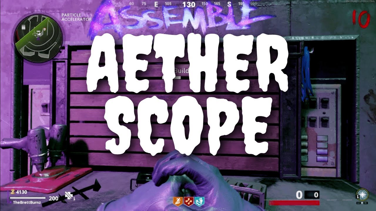 Cold War "AETHERSCOPE EASTER EGG" How to Build/Assemble Aetheroscope! All Location Parts!