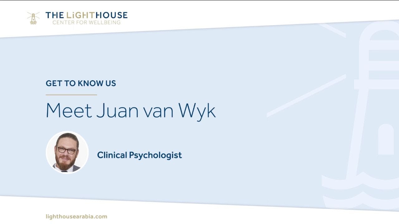Meet Juan van Wyk, Clinical Psychologist