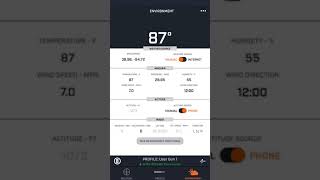 Nitro 1800 App - Adjust Your Environmental Settings