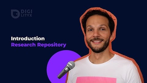 Introduction au Research repository
