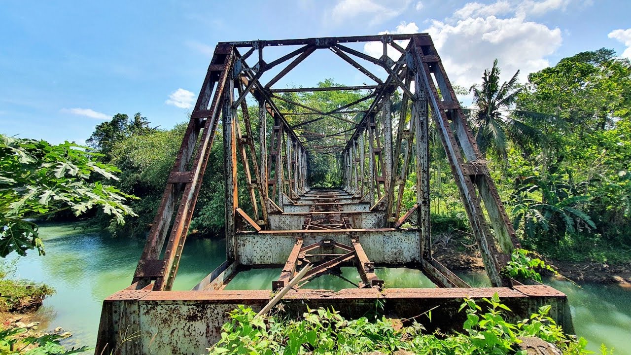 KEROPOS TIDAK BERDAYA LAGI ! KONDISI JEMBATAN KERETA API CIKEMBULAN PANGANDARAN