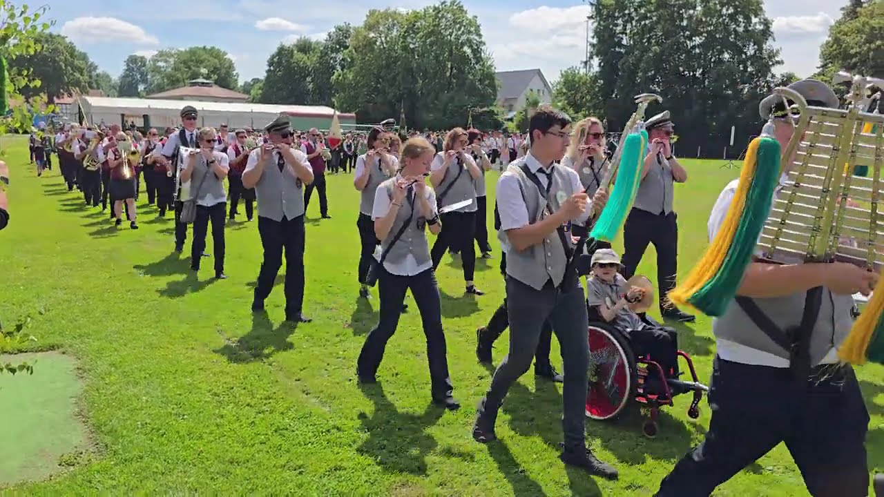 395 Jahre Jubiläums- und Stadtschützenfest Rischenau Königsparade, Rundmarsch, Festumzug Juli 2025