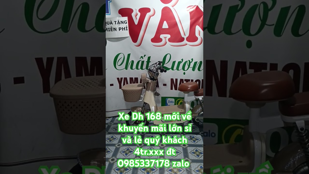 Xe đạp điện Dh 168 mới về khuyến mãi lớn sỉ và lẻ quý khách thân mến