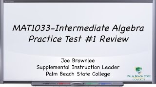 Full MAT1033 Practice Test #1 Question 19, Find an Equation of the Line Satisfying the Conditions News