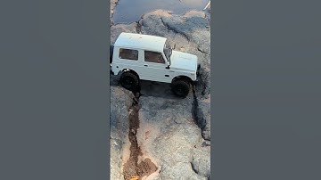 WPL C74 SUZUKI JIMNY- first time using it today. #rccrawling #wplrc #wplrctruck #suzukijimny4x4