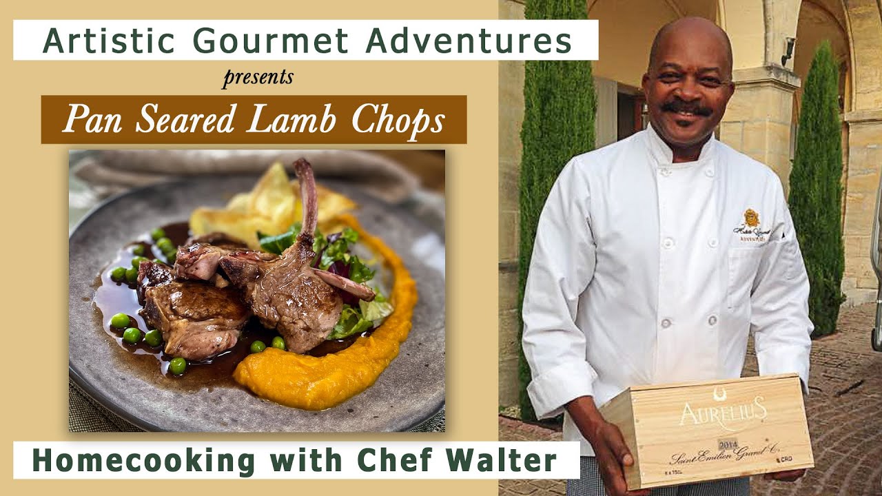 Pan Seared Lamb Chops With Lamb Jus Recipe YouTube