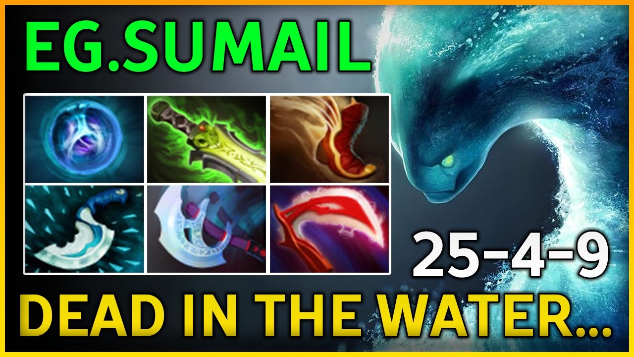 SumaiL - 8K Safe Lane Morphling | Dota 2 VOD Full Game Pro Guide Gameplay