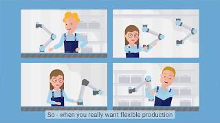 Cobots from Universal Robots give you flexible automation, workforce and production