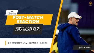 UTAvKC | Post-match Reaction | HC Jimmy Coenraets