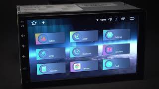 Universal 7“ Double Din Radio Multimedia Player with HDMI and Bluetooth aptX (TQ700L)