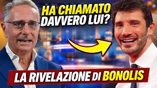 Bonolis rivela tutto su Stefano De Martino: la telefonata che cambia la storia della TV