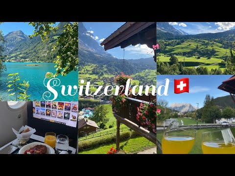 فلوق سويسرا احتفلنا بذكرى زواجنا وسط طبيعة جريندلفالد Switzerland Vlog 