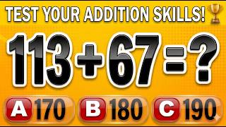 Can You Solve 50 Addition Questions? | Grade 2 Math Challenge