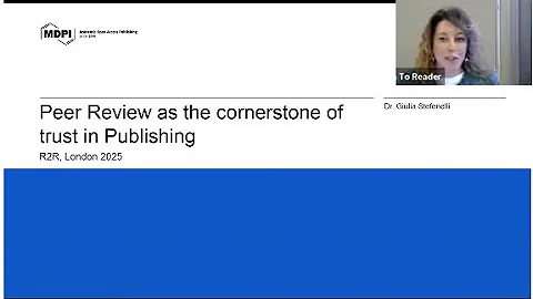 R2R 2025 - Lightning Talks - Peer Review (Stefenelli)