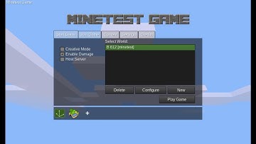 Minetest - building in survival