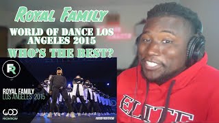 TLoose Reacts To Royal Family  World of Dance Los Angeles 2015
