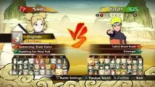 NARUTO SHIPPUDEN™: Ultimate Ninja® STORM REVOLUTION - All Characters (Plus DLC's) and All Stages【HD】 screenshot 4
