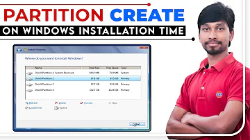 Which partition should I install Windows 7 on?