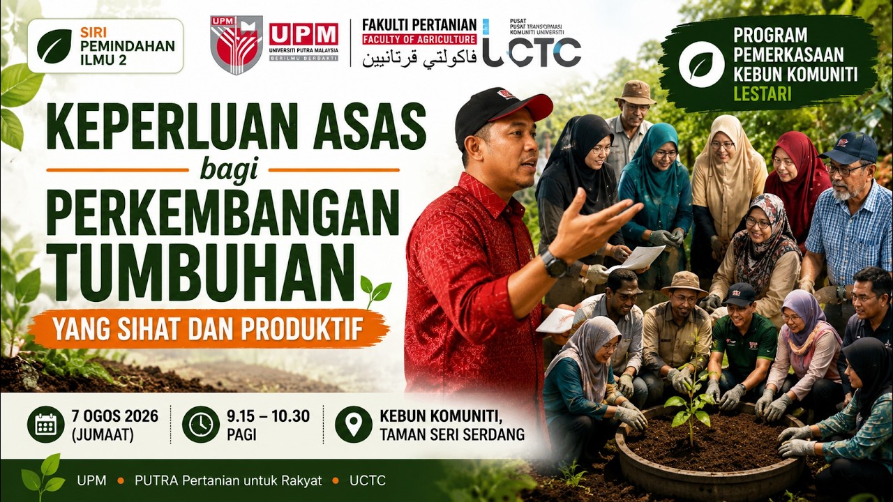 Rahsia Pokok Subur & Demo Tanah Campuran Bersama Pakar UPM | UCTC UPM
