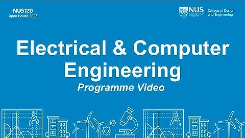 CDE e-Open House 2025: Electrical & Computer Engineering (Programme Video)