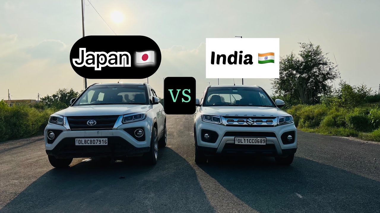 Urban cruiser 🔥Vs Brezza🚀 (Petrol) 1.5 : Drag Race